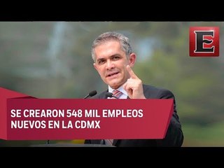 Mancera destaca sus logros en su quinto informe de gobierno