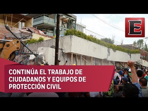 Van 32 alumnos muertos del Colegio Enrique Rébsamen por sismo de 7.1