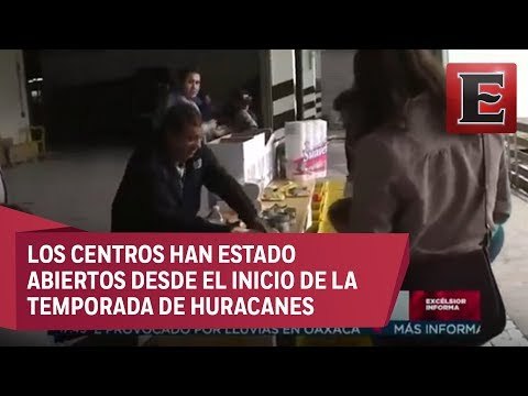 DIF abre centros de acopio para afectados en Chiapas y Oaxaca