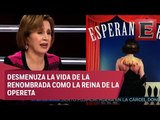 Silvia Cherem relata la vida de la cantante Esperanza Iris