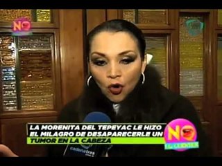 No lo Cuentes. Famosos dan gracias a la Virgen de Guadalupe por recuperar su salud