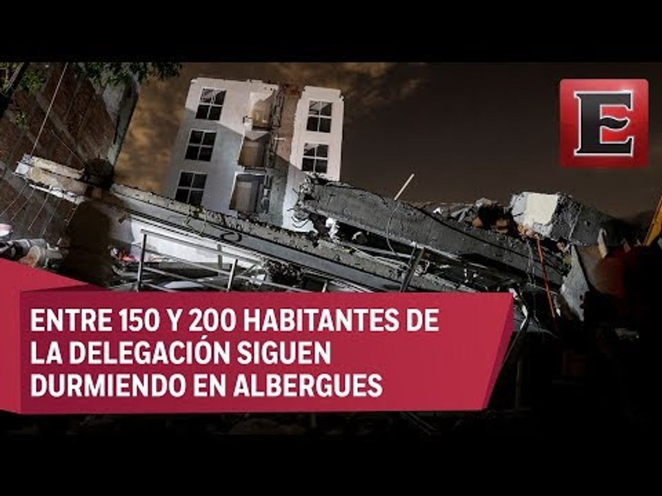Vecinos de la Benito Juárez aún duermen en casas de campaña tras el sismo