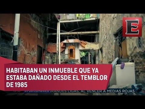 Colonos de Tepito se quedan en la calle por sismo del 19S
