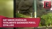 Explosión en ducto de Pemex por toma clandestina en Guanajuato