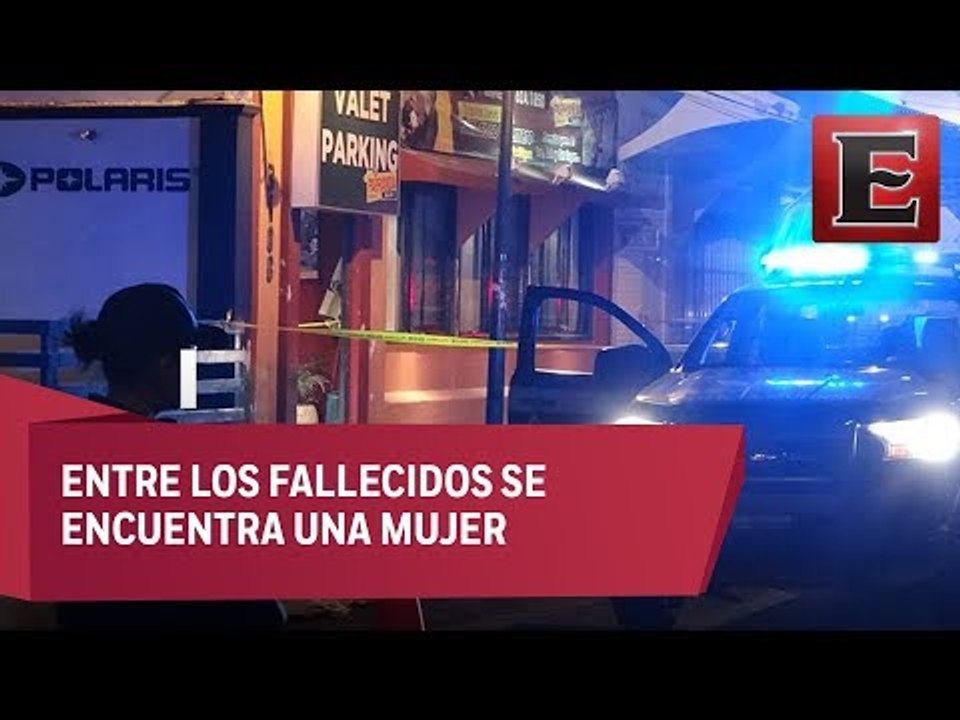 Balacera en un bar de Irapuato deja cinco muertos