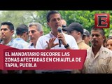 Continuarán las labores de rescate en edificios derrumbados, afirma Peña Nieto