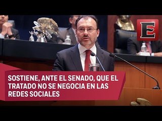 México es mucho más grande que el TLCAN, asegura Videgaray