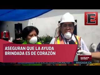 Ofrecen el patio de su casa como campamento para brigadistas