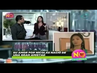 Gustavo Adolfo Infante visita los estudios donde se graba Dulce Amargo.