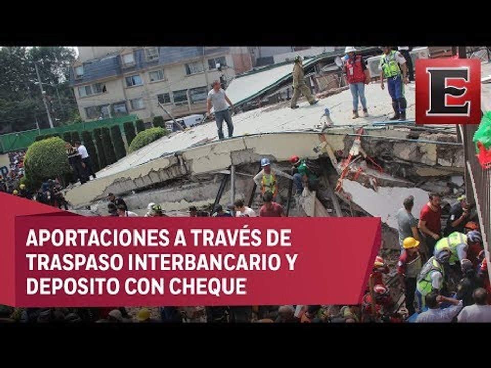 Morena abre fideicomiso para damnificados por sismos