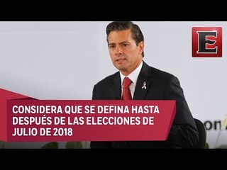 El nombramiento de fiscal debe estar al margen efervescencia política: Peña Nieto