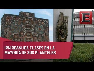 IPN  y UNAM reanuda actividades el 25 de septiembre