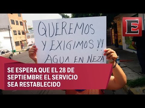 310 mil personas afectadas por escasez de agua en Nezahualcóyotl: Hugo de la Rosa