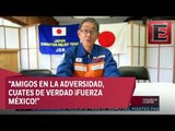 Rescatistas japoneses se despiden de México