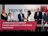 ¿Qué efectos tendrá la eliminación del financiamiento a los partidos políticos?