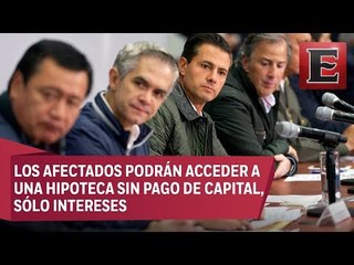 Otorgarán créditos por dos millones a damnificados por sismo del 19S