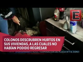 Vecinos de la Roma no solo sufren por el sismo, sino también por actos de rapiña