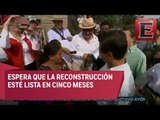 EPN entrega apoyos para reconstrucción de viviendas en Chiapas