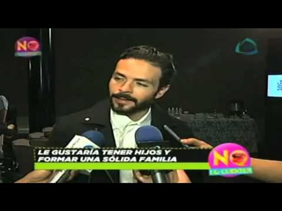 Jose María Torre piensa tener dos o tres hijos.