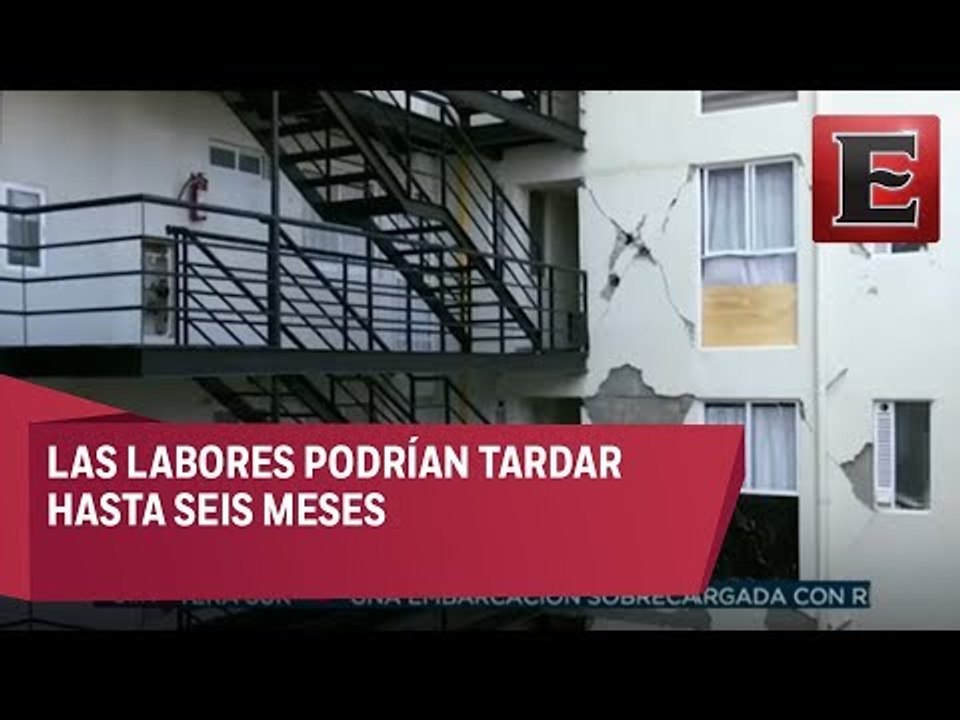 Inicia demolición de edificios en riesgo en CDMX