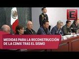 Peña Nieto encabeza reunión sobre reconstrucción de CDMX