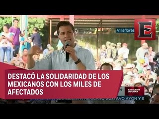 Mensaje de EPN por entrega recursos para reconstrucción en Chiapas