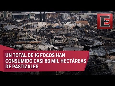 Al menos 31 muertos en California por voraces incendios forestales