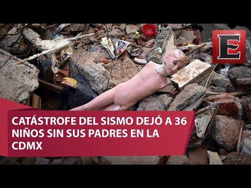 Sismo del 19-S dejó 36 niños huérfanos en la CDMX