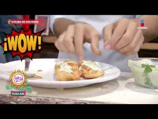 ¡Prepara rollo de camarones con queso! | Sale el Sol