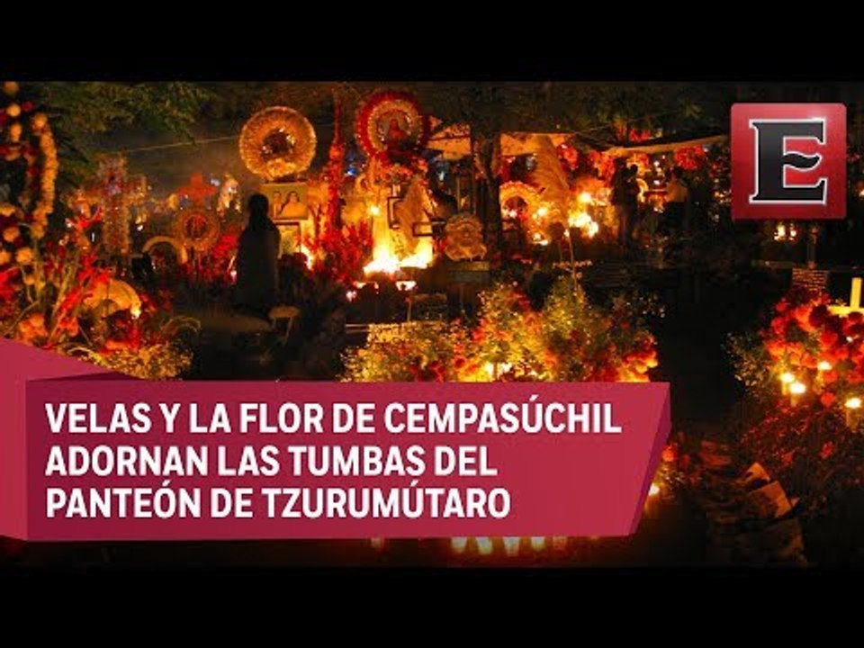 Noche mística en Pátzcuaro por el Día de Muertos