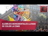 Desfilan alebrijes monumentales por calles de la CDMX