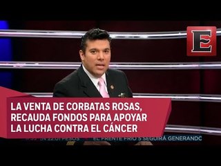 Francisco Corona habla sobre la campaña de la ASPA contra el cáncer de mama