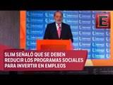Análisis del mensaje de Carlos Slim en la Cumbre de Negocios