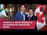 Peña Nieto y Trudeau apuestan a un TLCAN que beneficie a 3 naciones
