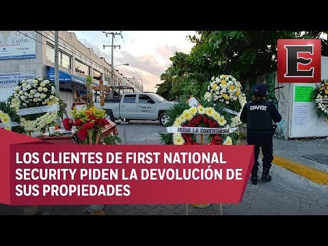 Dueños de cajas de seguridad incautadas mantienen bloqueo de vialidades en Cancún