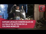 Reporte Nocturno: Decomisan ropa y calzado pirata en Tepito