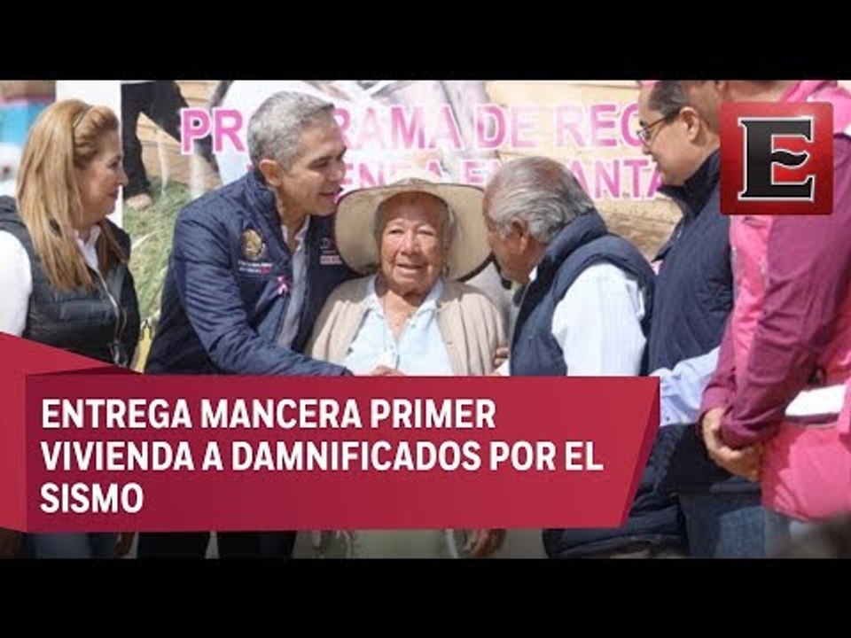 Entregan primer casa antisísmica para damnificados
