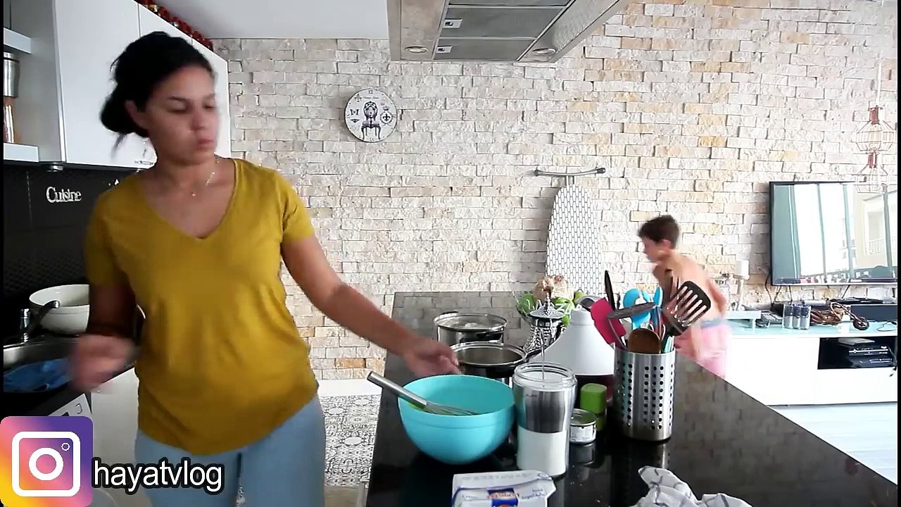 #hayatvlog#lifestyle  انا كدابة حضرو معي وجبة عشاء لذيذة جدا وتحلية لكريم برولي  يوم نشيط