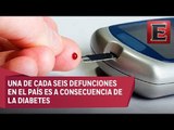 Cada hora mueren 12 personas a consecuencia de la diabetes en México
