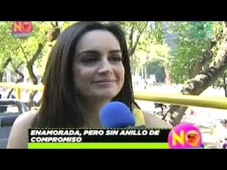 Ana de la Reguera está muy enamorada de su galán. No lo Cuentes