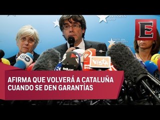 Puigdemont no pedirá asilo político a Bélgica