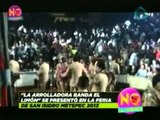 La Arrolladora Banda El Limón se presentó en la feria de Metepec