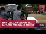 Sepultan a niña de 12 años asesinada en Veracruz