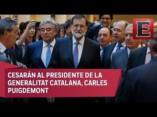 LO ÚLTIMO: Senado español aprueba intervención en Cataluña