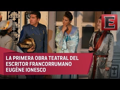 La obra La Cantante Calva en el Centro Cultural Universitario