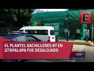 Balean a estudiante al interior de plantel de Bachilleres