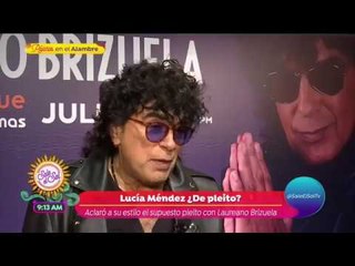 ¿Lucía Méndez sigue de pleito con Laureano Brizuela? | Sale el Sol