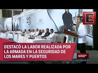 EPN encabeza los festejos por el Día de la Armada
