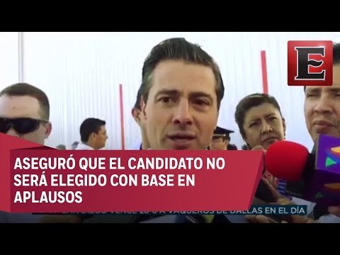Peña Nieto niega destape de Meade como candidato presidencial del PRI