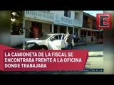 Asesinan a tiros a fiscal en Veracruz